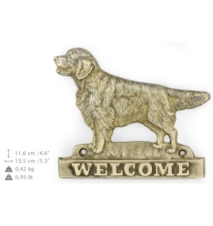 Golden Retriever welcome plakietka Art-Dog